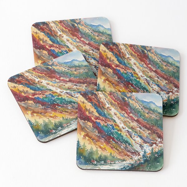 Item preview, Landslide Painting in Water Color designed and sold by DesireeNguyen.