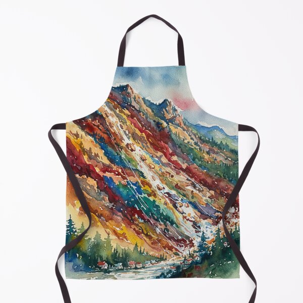 Item preview, Landslide Painting in Water Color designed and sold by DesireeNguyen.