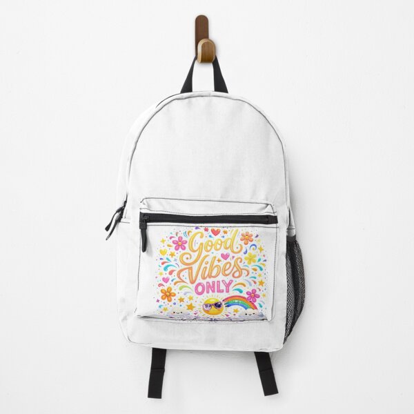 Item preview, "Good Vibes Only: Sunny Days, Rainbows & Kawaii Flowers" designed and sold by Skully-Studio.