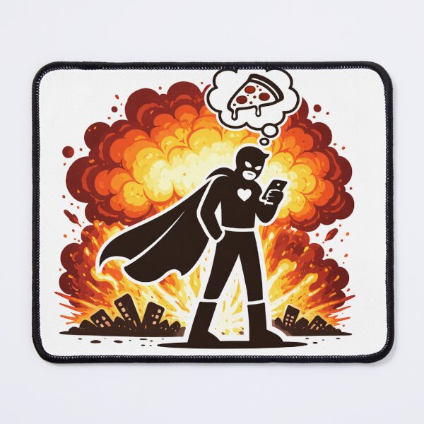Item preview, Lazy superhero designed and sold by Leo-Melion.