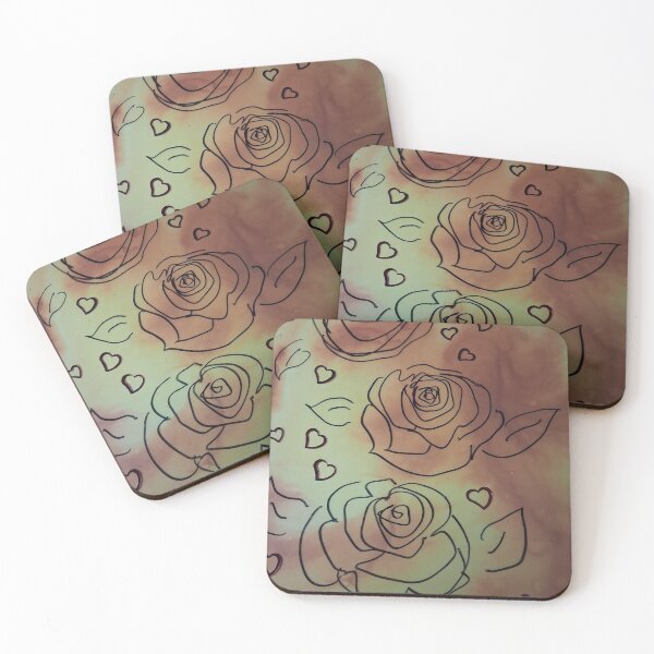 Item preview, Roses on Fire designed and sold by ValsArt.