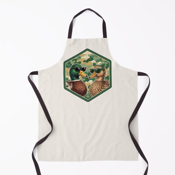 Item preview, St. Patrick’s Day Duck Couple – Lucky Mallard Badge Design designed and sold by SkyTastic.