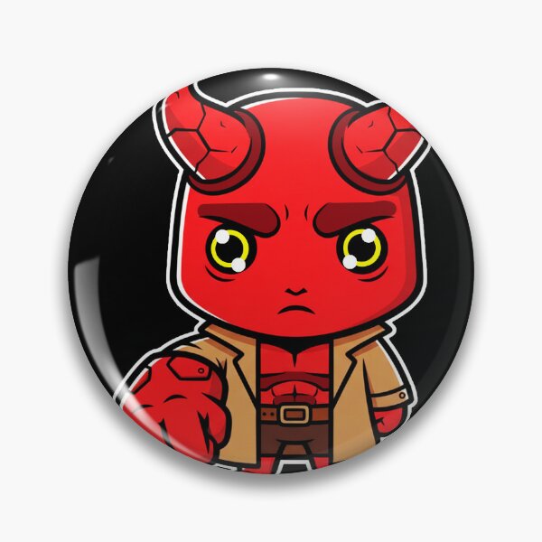 Item preview, Cute Horror - Hellboy designed and sold by Pontoart.