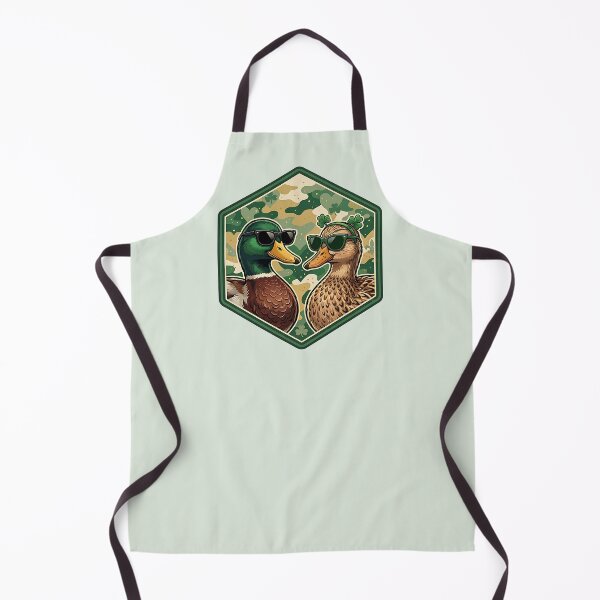 Item preview, Funny St. Patrick’s Day Duck Couple – Lucky Mallard Badge Design designed and sold by SkyTastic.