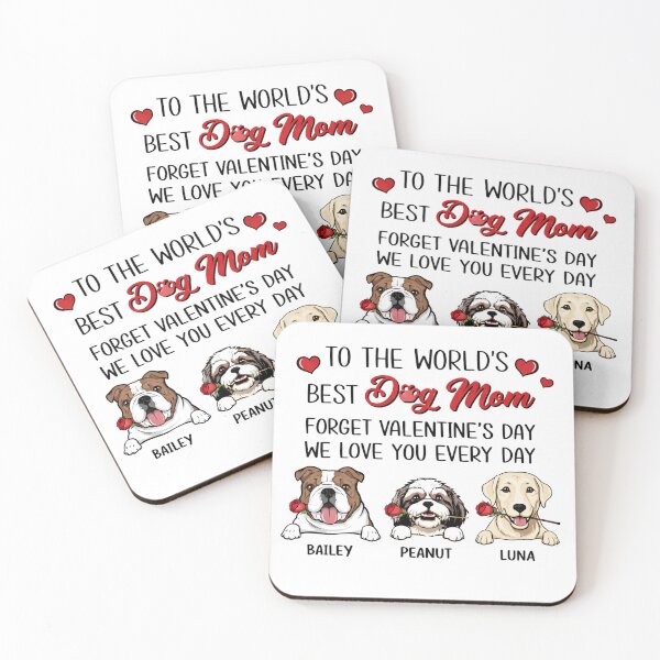Item preview, World's best dog mum designed and sold by ZEBBEDE - Minimal Streetwear .