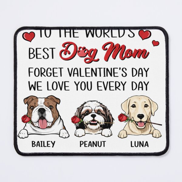 Item preview, World's best dog mum designed and sold by ZEBBEDE - Minimal Streetwear .