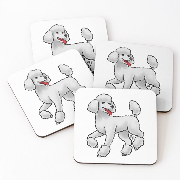 Item preview, Dog - Standard Poodle - Miami White designed and sold by Jennifer Stolzer.