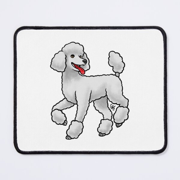 Item preview, Dog - Standard Poodle - Miami White designed and sold by Jennifer Stolzer.