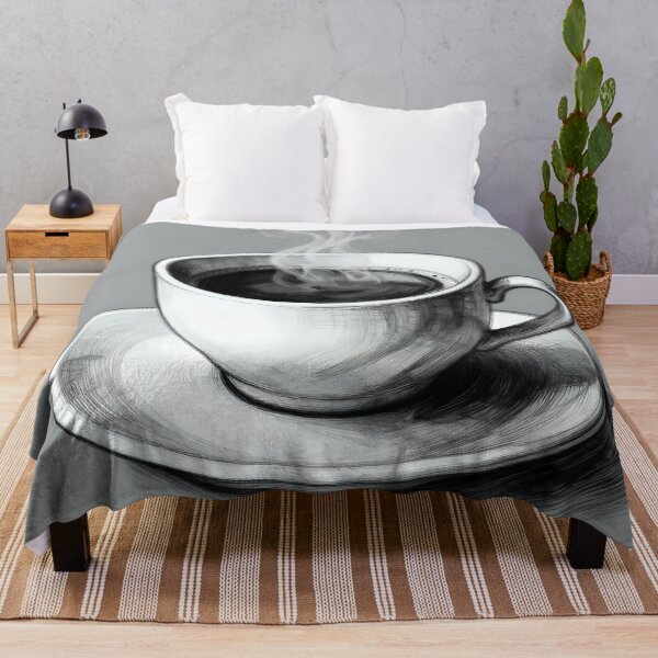 Item preview, An Artistic image of a cup of coffee designed and sold by Nomad-Maynard.