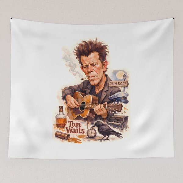 Item preview, Tom Waits designed and sold by Sarcastic designs.