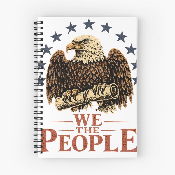 Item preview, We The People 1776 American Constitution Preamble Patriot Flag Eagle designed and sold by UnivStore.