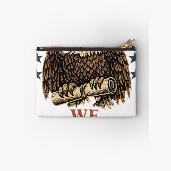 Item preview, We The People 1776 American Constitution Preamble Patriot Flag Eagle designed and sold by UnivStore.