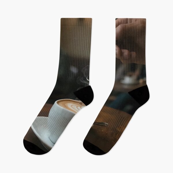 Item preview, An Artistic image of a cup of coffee designed and sold by Nomad-Maynard.