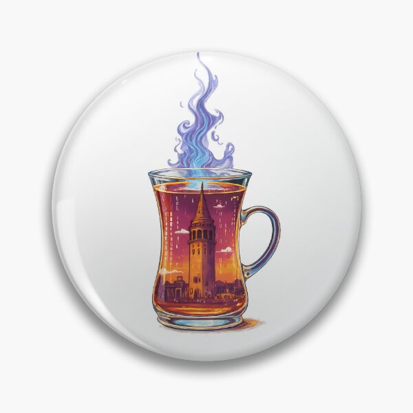 Item preview, Cyberpunk Istanbul Tea - Futuristic Anatolian Aesthetic designed and sold by etuvibes.