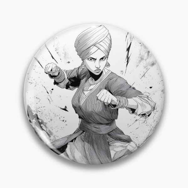 Item preview, Sikh Warrior Princess designed and sold by Khalsawear.