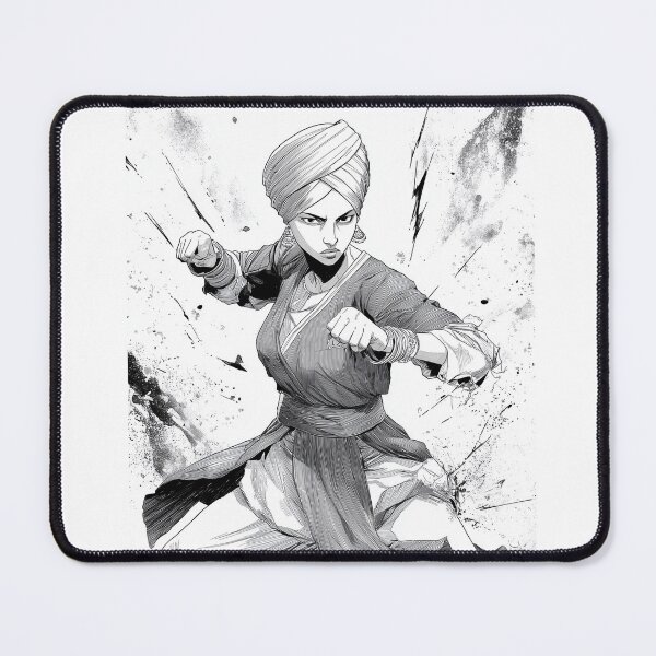 Item preview, Sikh Warrior Princess designed and sold by Khalsawear.