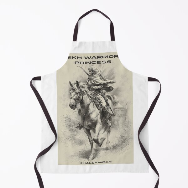 Item preview, Vintage Sikh Warrior Princess designed and sold by Khalsawear.