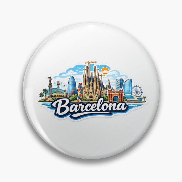 Item preview, Barcelona Skyline designed and sold by GridiStudio.