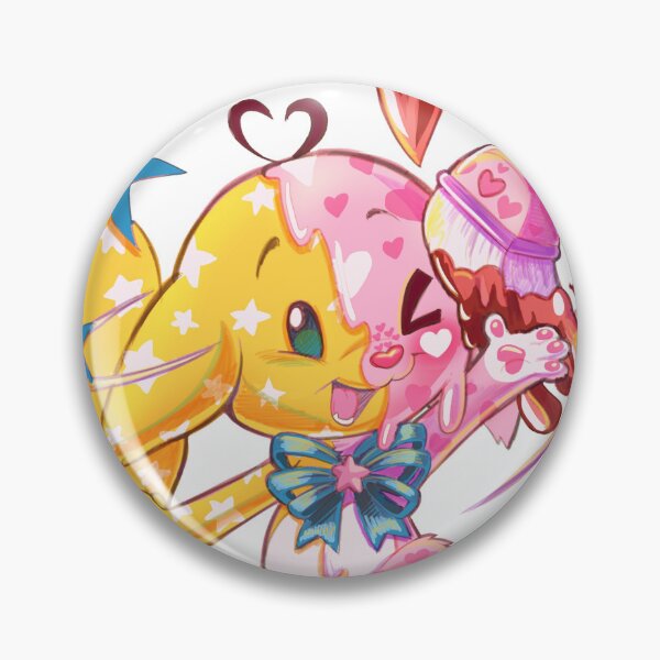 Item preview, Kacheek Neopets Anniversary Valentine Paint Brush designed and sold by SashimiFeast.