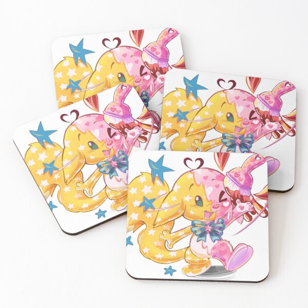 Item preview, Kacheek Neopets Anniversary Valentine Paint Brush designed and sold by SashimiFeast.