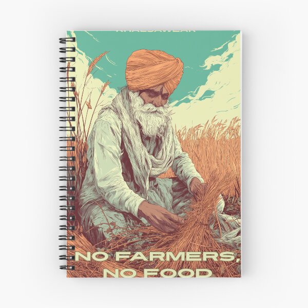 Item preview, No Farmers, No Food designed and sold by Khalsawear.
