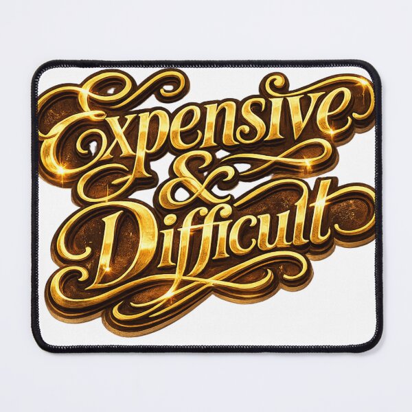 Item preview, Expensive and Difficult designed and sold by TessAdventures.