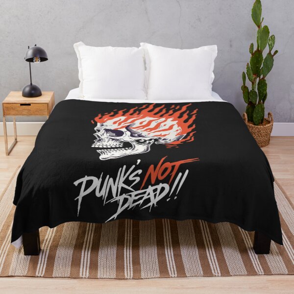 Item preview, Punk's Not Dead Skull Poster - Rock Music Wall Art Gift designed and sold by Wear The Sound.