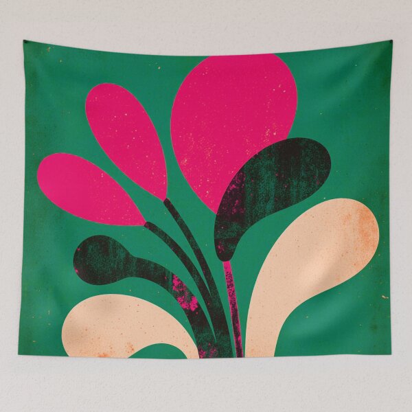 Item preview, “Blooming Calm – Abstract Floral Composition” designed and sold by joycrysstudio.