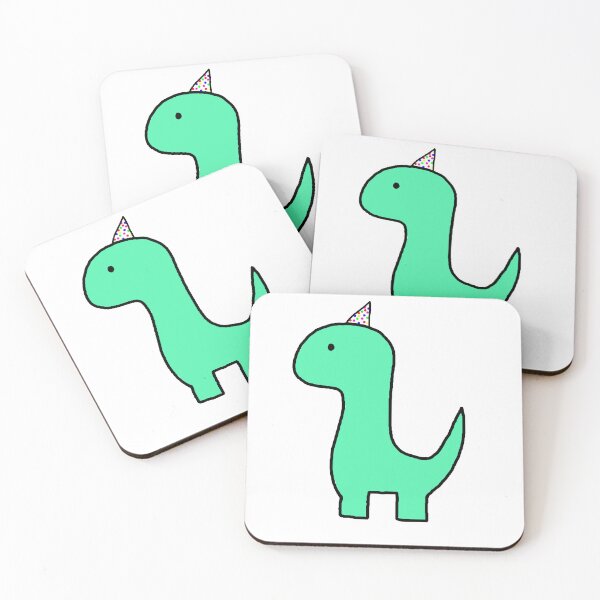 Item preview, Party Hat Brontosaurus designed and sold by Gertie Goose.
