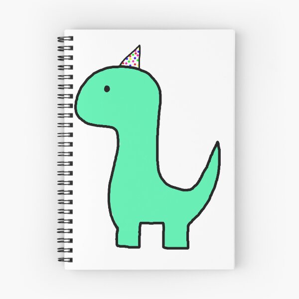 Item preview, Party Hat Brontosaurus designed and sold by Gertie Goose.