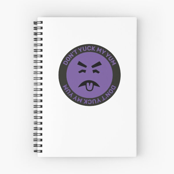 Item preview, Don't Yuck My Yum Purple designed and sold by maura41.