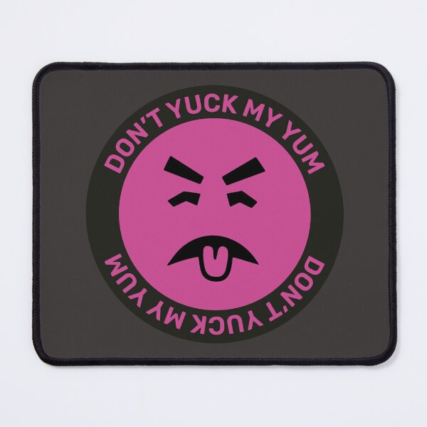 Item preview, Don't Yuck My Yum Retro Pink designed and sold by maura41.