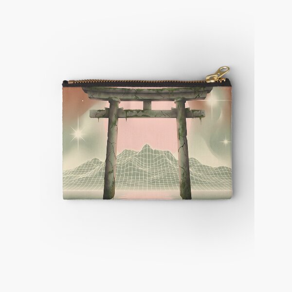 Item preview, Surreal Floating Torii Gate - Retro Mirror Ocean designed and sold by TSOmac.