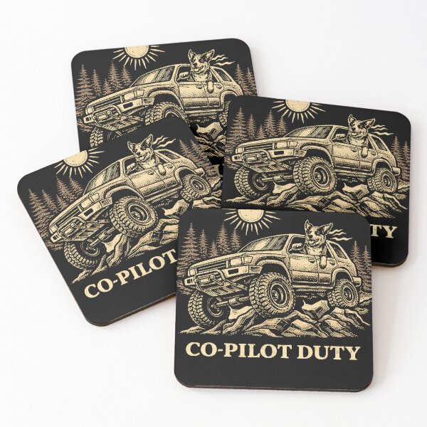 Item preview, Overland K9 Co-Pilot Off-Road Dog Adventure 4x4 Camping designed and sold by UnivStore.