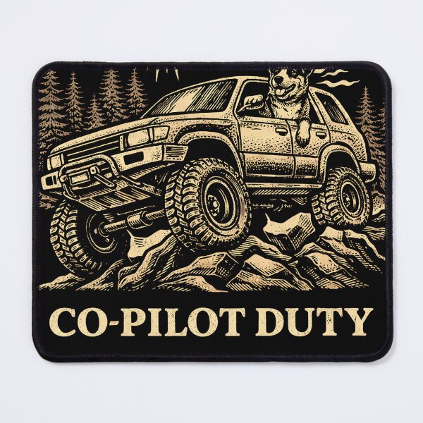Item preview, Overland K9 Co-Pilot Off-Road Dog Adventure 4x4 Camping designed and sold by UnivStore.