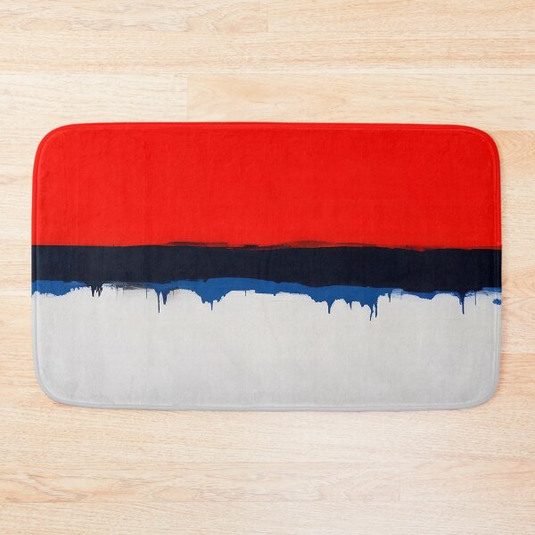 Item preview, blue red black white painting designed and sold by Good_Things.