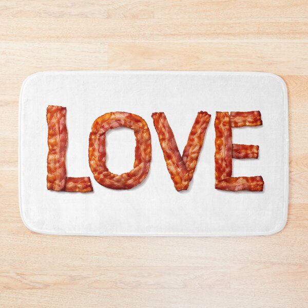 Item preview, LOVE Made of Bacon designed and sold by PIXEL POP DESIGNS - Beyond the Norm!.