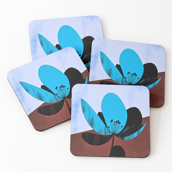Item preview, Modern Abstract Floral Wall Art designed and sold by joycrysstudio.