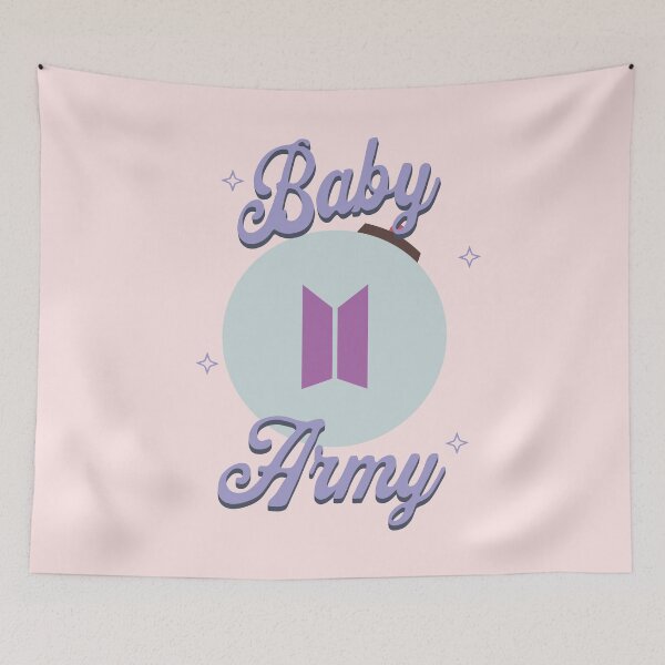 Item preview, baby army bomb BTS designed and sold by Morcawork.