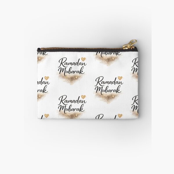 Item preview, Ramadan Mubarak Elegant Gold Dust & Heart designed and sold by Ronojia.