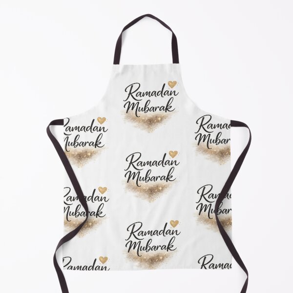 Item preview, Ramadan Mubarak Elegant Gold Dust & Heart designed and sold by Ronojia.
