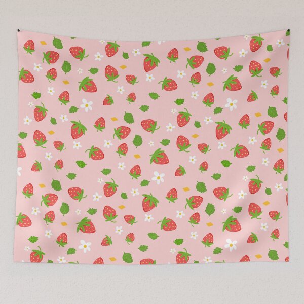 Item preview, Strawberry field - seamless pattern designed and sold by Chigurena.