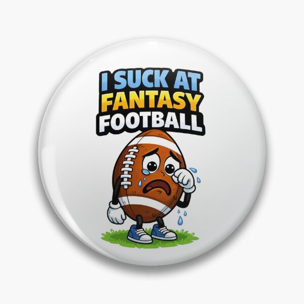 Item preview, I Suck at Fantasy Football designed and sold by Myra365Art.