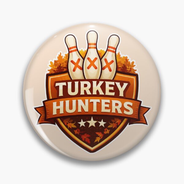 Item preview, Turkey Hunters Bowling Team Logo designed and sold by SandpiperDesign.