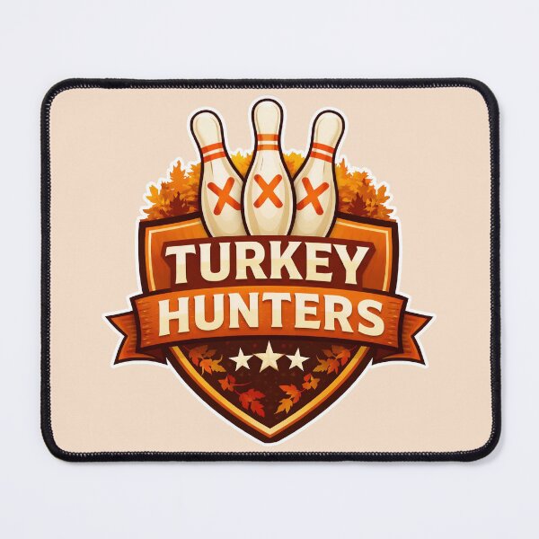 Item preview, Turkey Hunters Bowling Team Logo designed and sold by SandpiperDesign.