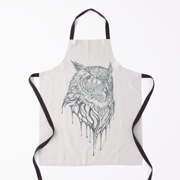 Item preview, Liquid Chrome Owl: Cybernetic Wisdom Tee designed and sold by Blue Bird Designs.