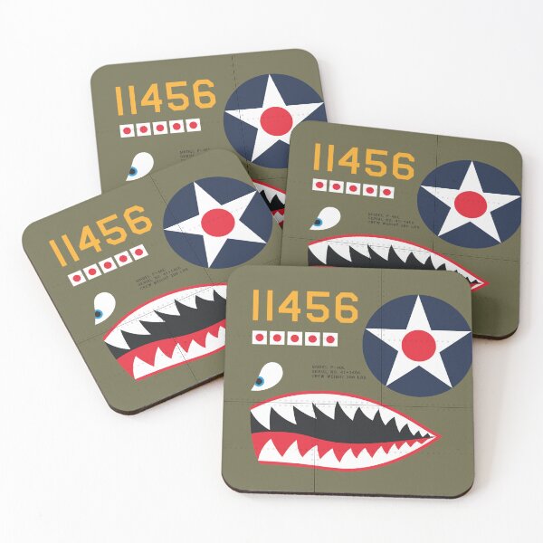 Item preview, USA P-40 Aircraft Markings designed and sold by VoodooCircus.