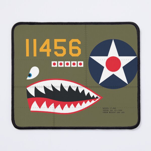 Item preview, USA P-40 Aircraft Markings designed and sold by VoodooCircus.