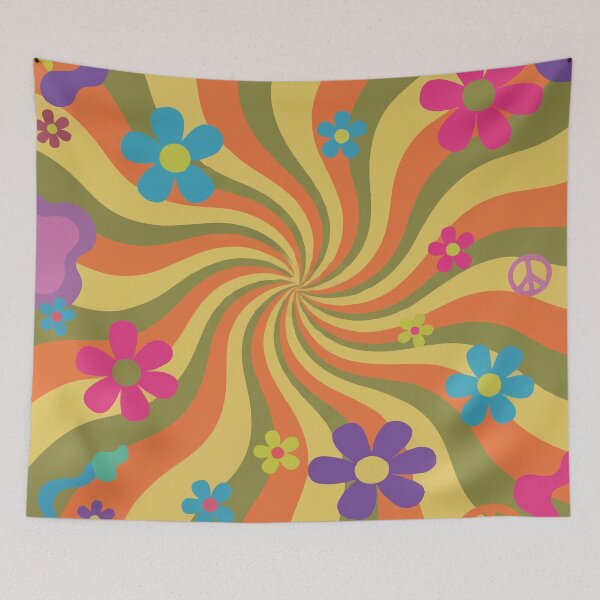 Item preview, Retro 1967 Summer of Love Flower Power - Psychedelic Hippie Groovy Aesthetic designed and sold by Far Out Goods.