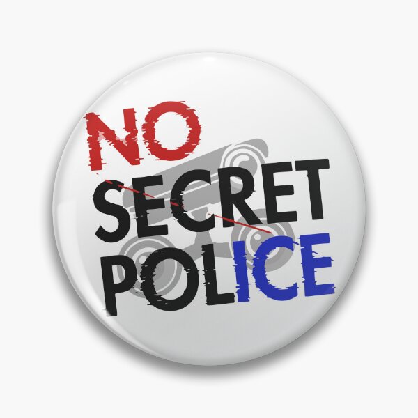 Item preview, No ICE, No Secret Police: Defend Civil Rights designed and sold by GoWolf.